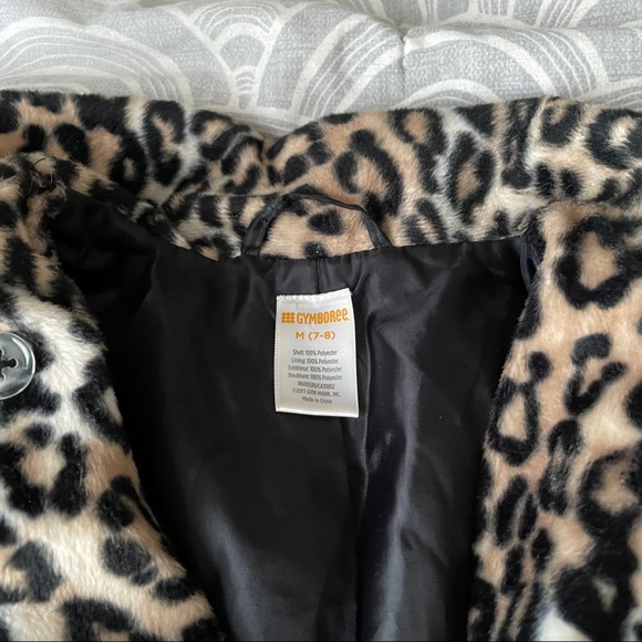 Faux Fur Leopard Coat - Picture 3 of 3